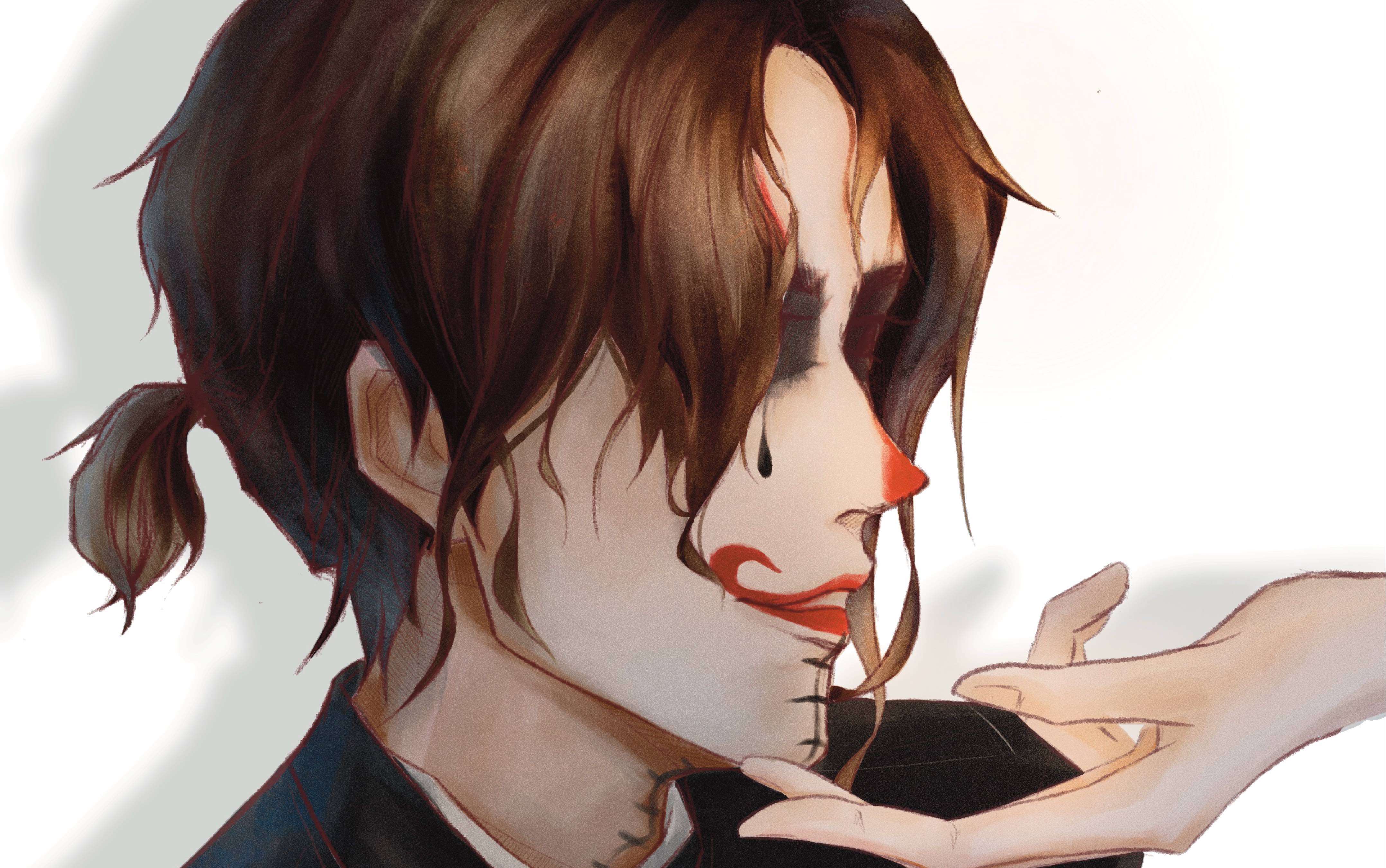 【procreate】朱一龙-小丑|"跟我走吧|绘画过程