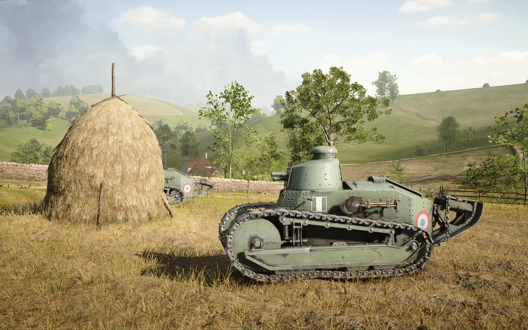 绍沙恶疾突发给大家科普雷诺ft17坦克