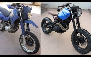 [图]Yamaha XT600 改 Scrambler