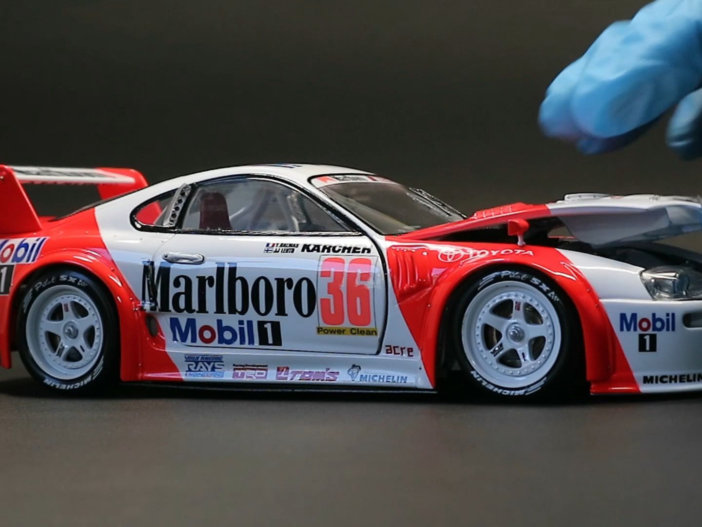 田宫 1/24 SUPRA GT Mk4 '95 BPR珠海 赛车模型制作Ver.2哔哩哔哩bilibili