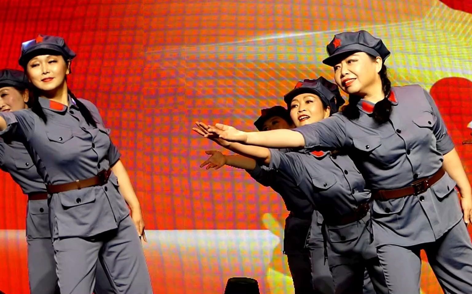 天坛周末16489 舞蹈《红旗颂》香河园