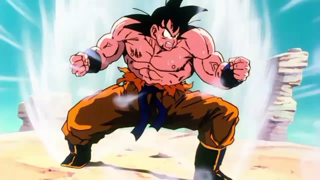 【纯战斗】三倍界王拳!