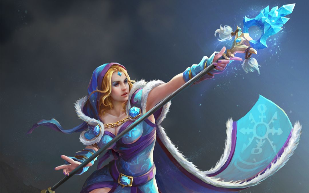 【dota2】道心破碎,何时能用冰女赢一把?