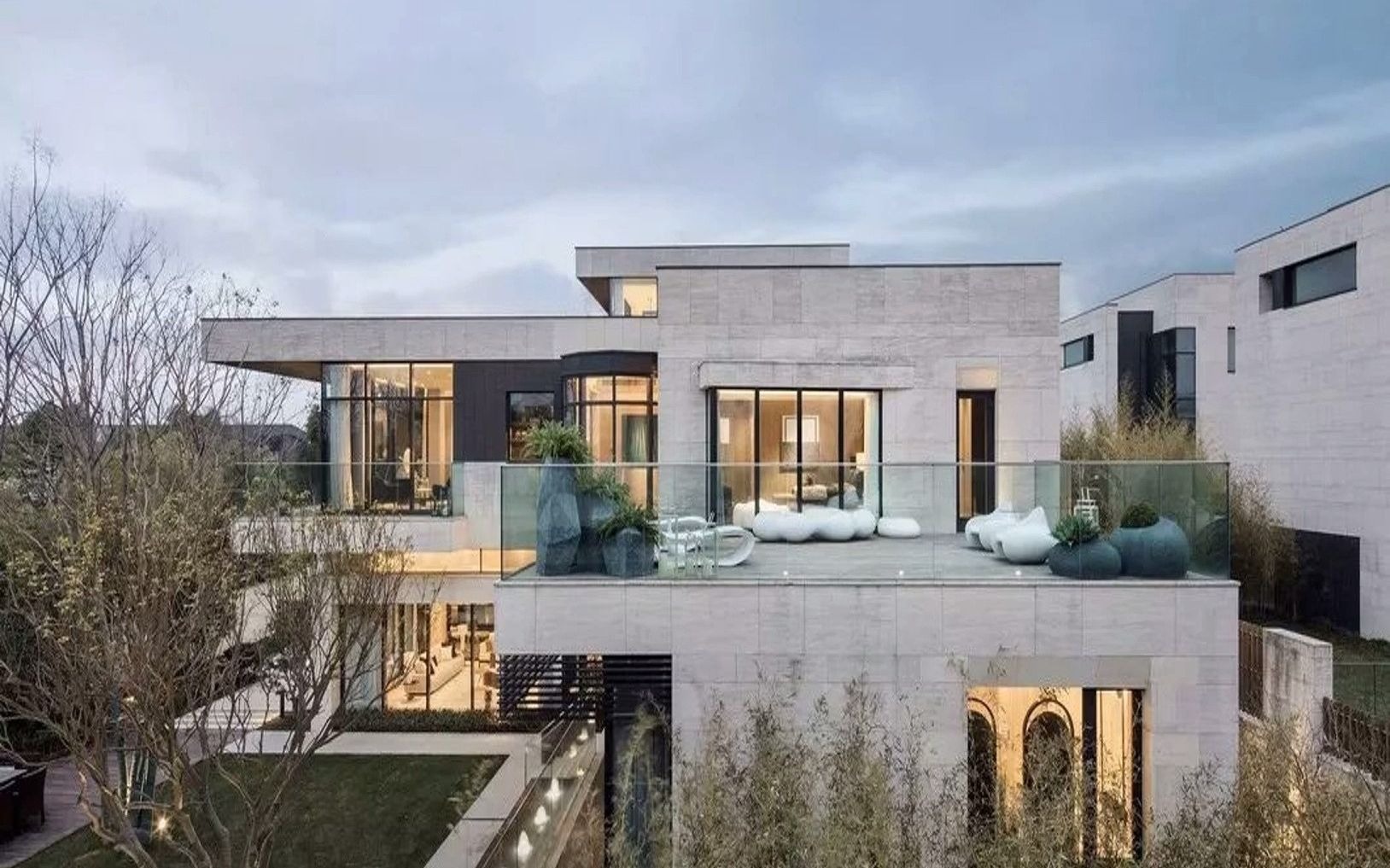 邱德光中式别墅作品 #别墅案例 邱德光力作:苏州棠北豪宅设计 #知末