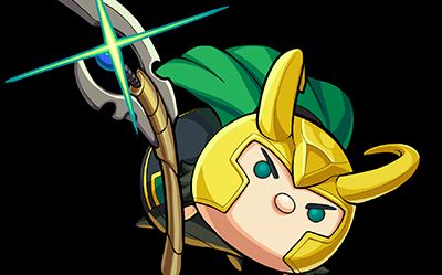 怪物弹珠日服 复联联动洛基初见