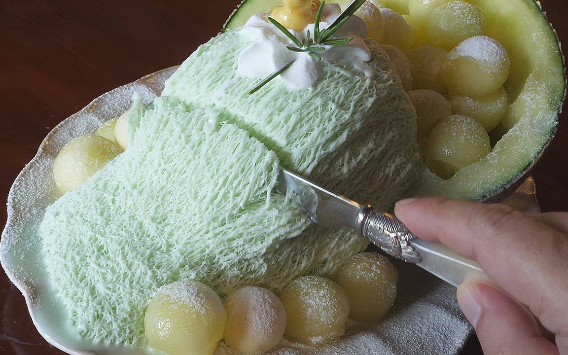 【深夜食堂】 韩国浦项 哈密瓜刨冰 | 晚上好 忙碌的一天又结束了