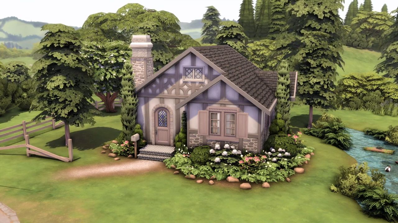 【伊月推荐】n0480 模拟人生4 nocc房子 温登堡 乡村小屋 30x20