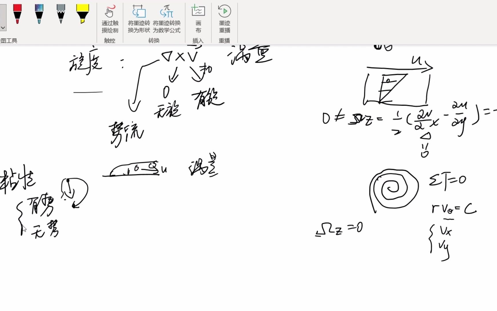 流体力学中涡量和科氏力的推导哔哩哔哩bilibili