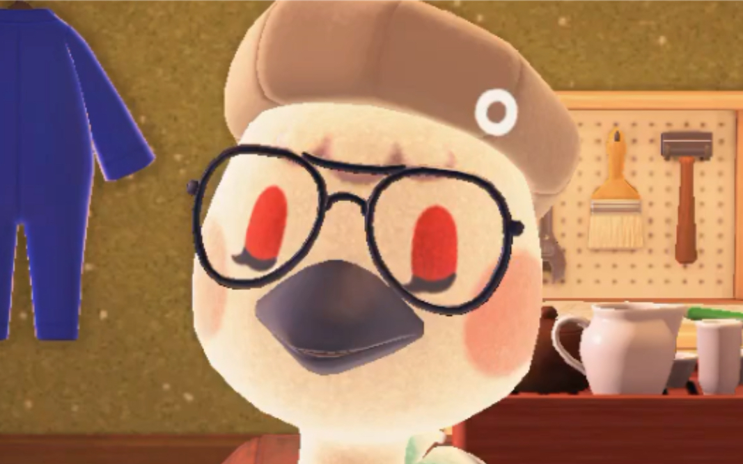 动森 嘘!小偲站着睡着啦