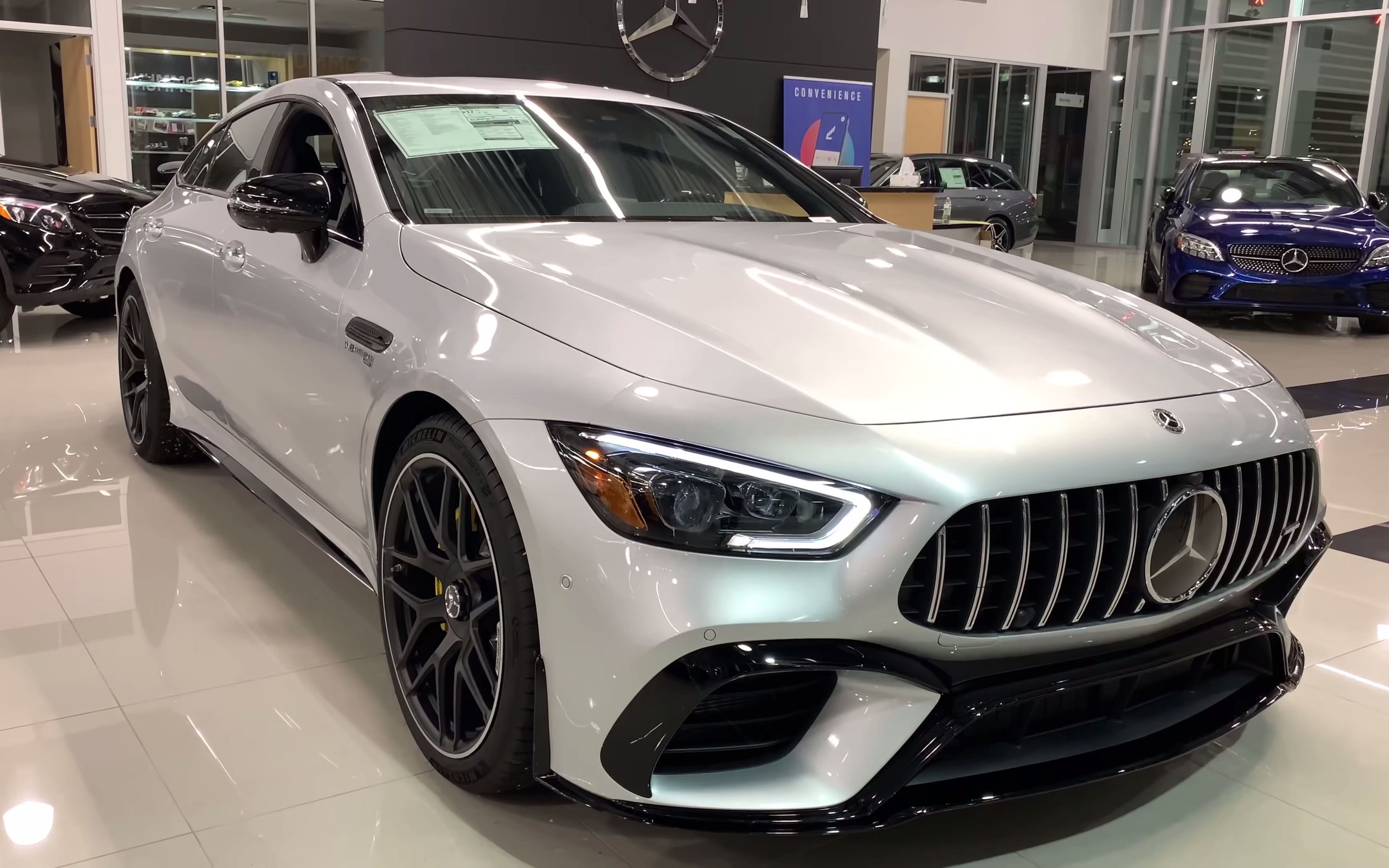 【4k】性能与颜值共存!2020款梅赛德斯 amg gt 63 s!