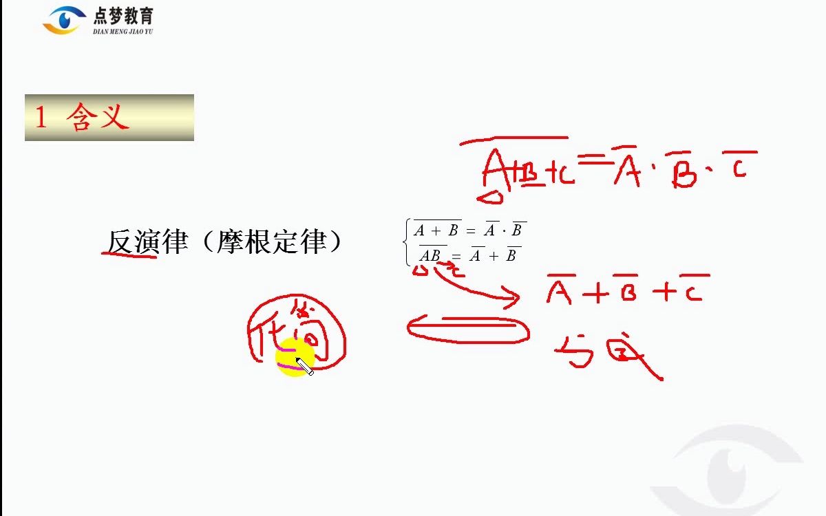 勘察设计基础注电小知识点摩根定理哔哩哔哩bilibili