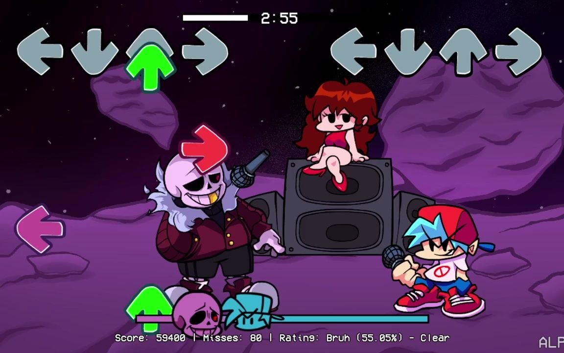 fnfxfallenstars超酷的坠星sans