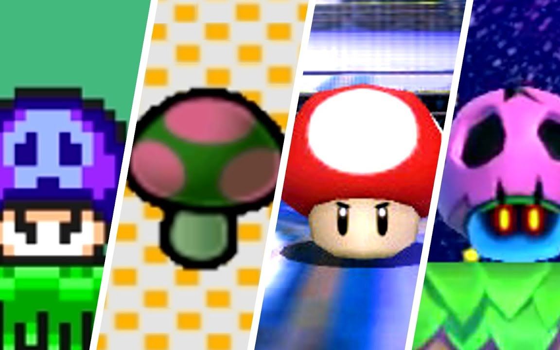 超级马里奥系列毒蘑菇进化史19862019