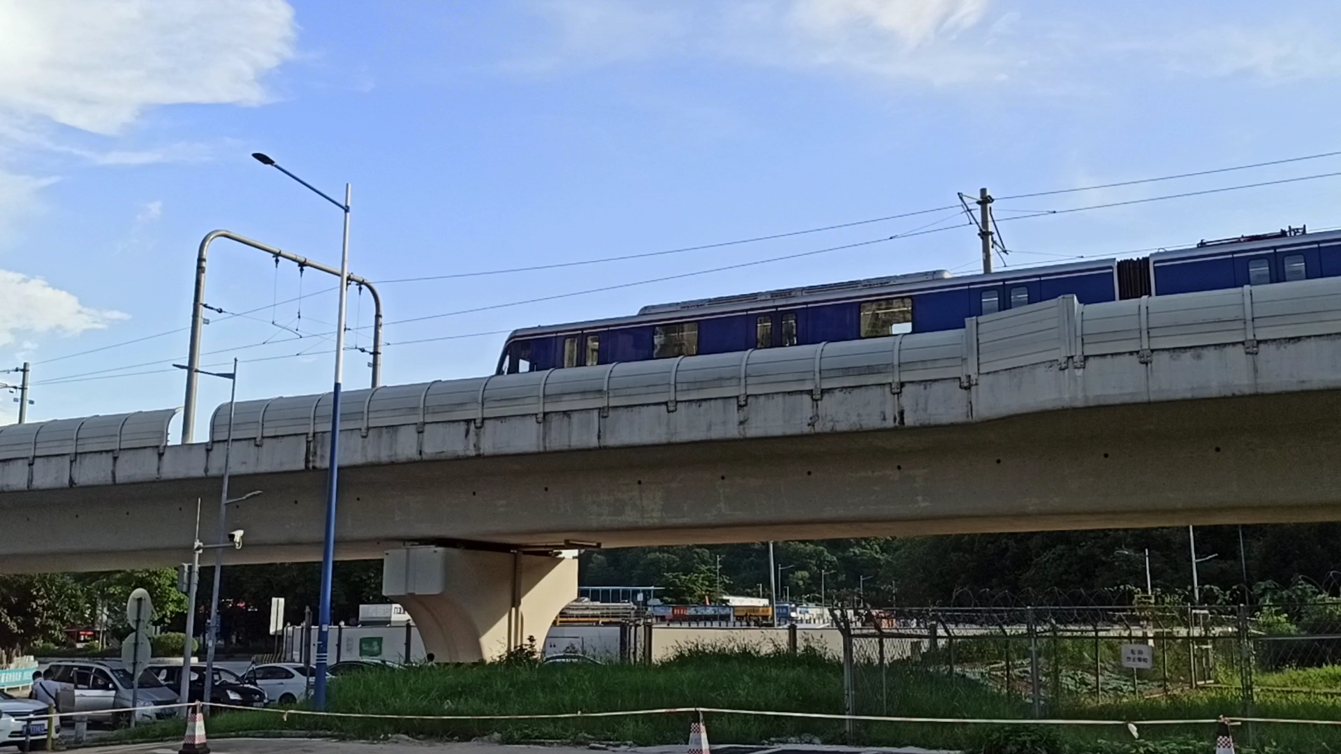 13广州地铁6号线浔峰岗折返