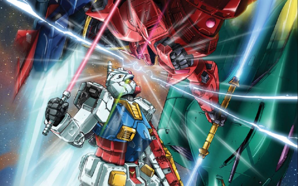 拳致敬宇宙世纪里最闪耀的那颗白色流星阿姆罗的超燃踩点高达阿姆罗