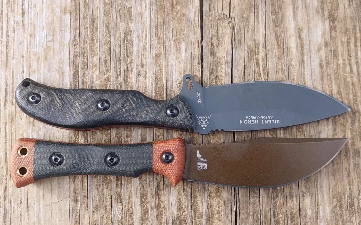 tops knives woodcraft 直刀展示