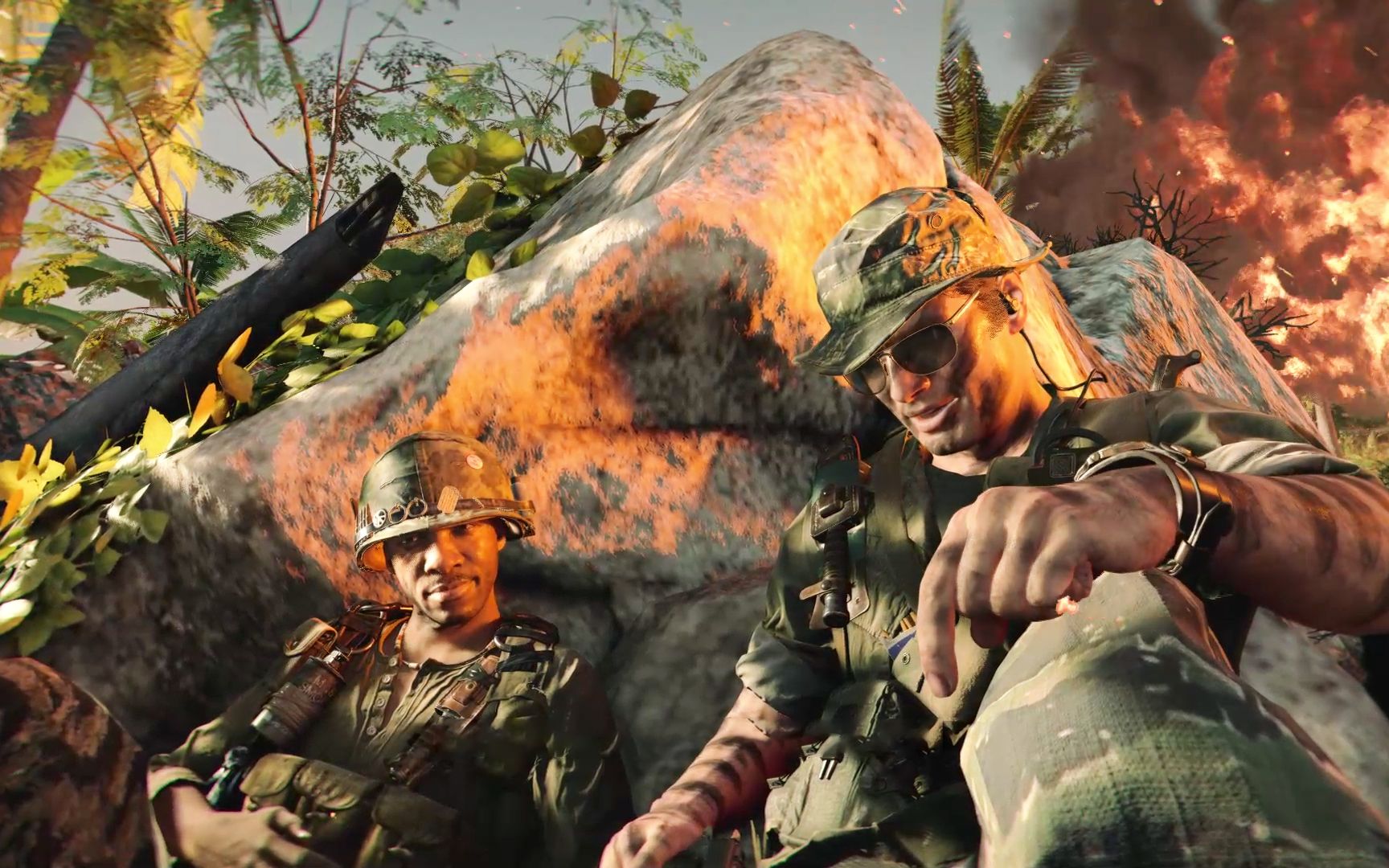 使命召唤17:碎鄂行动,直升机狂轰滥炸,核弹头顶搞空袭!