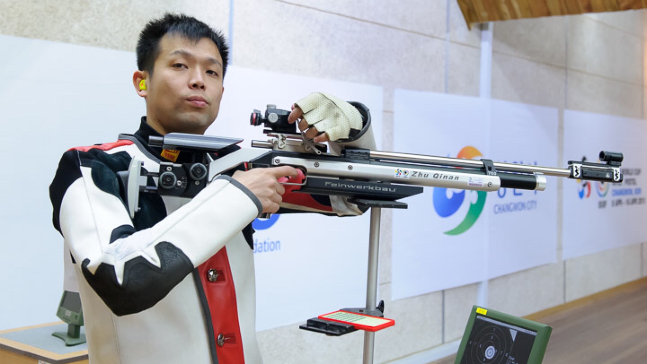 朱启南2015国际射联射击世界杯昌原站