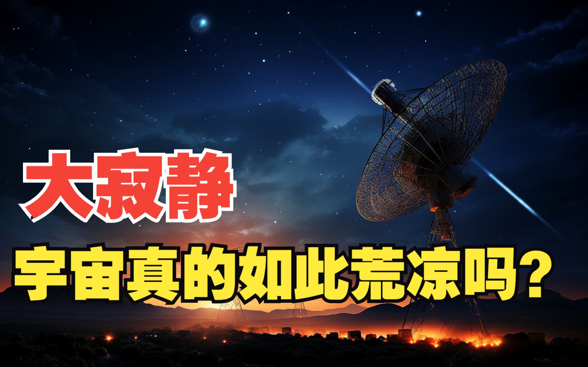 [图]大寂静，宇宙真的是如此荒凉吗？到底有没有外星生命？