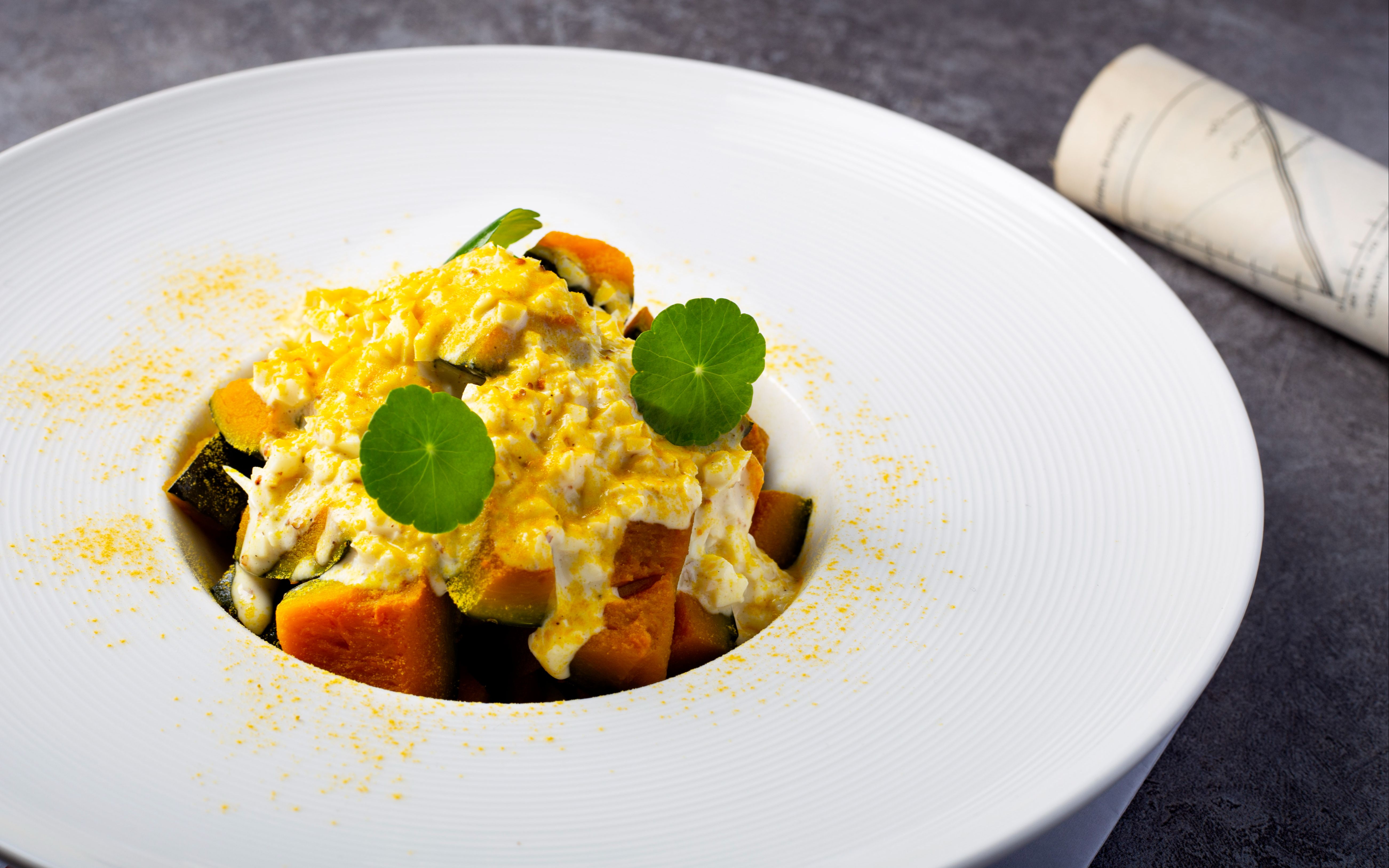 开胃南瓜沙拉|酸甜解腻 减脂必备