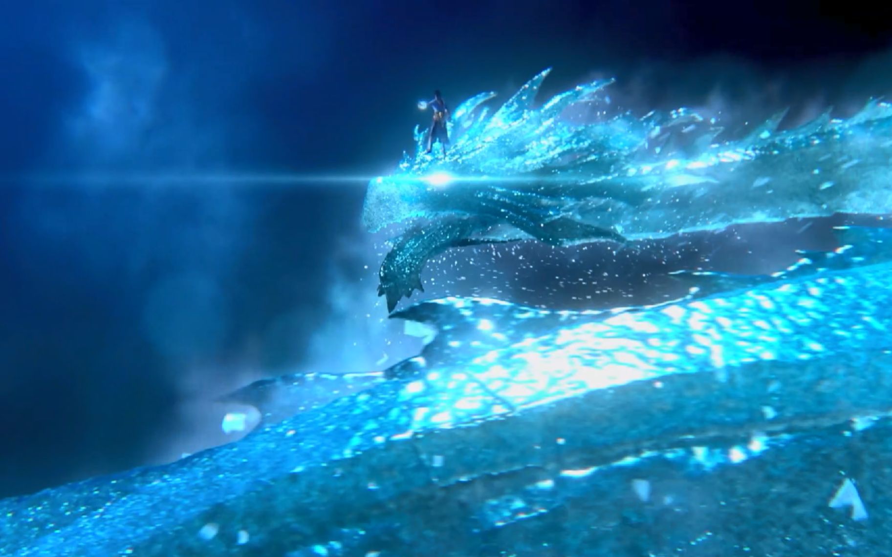 冰皇打着响指对战美杜莎