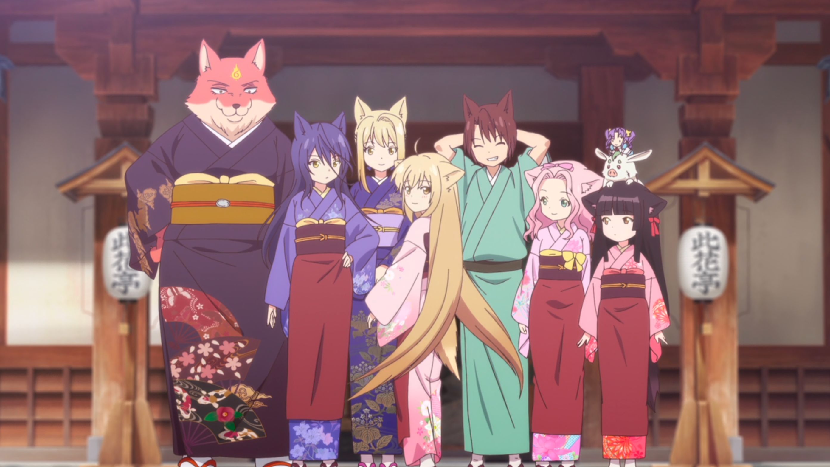 【4k 特效日语字幕】此花亭奇谭nced1 「春ウララ,君ト咲キ誇ル」