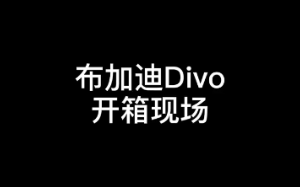 全球销量的布加迪Divo开箱!哔哩哔哩bilibili