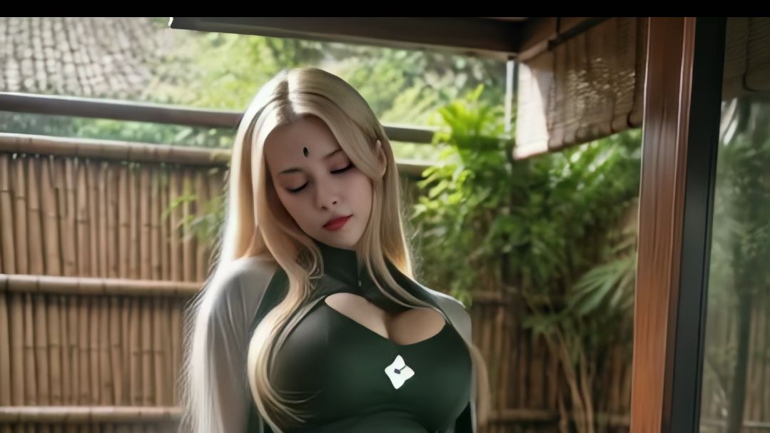 瑜伽纲手温泉搓背