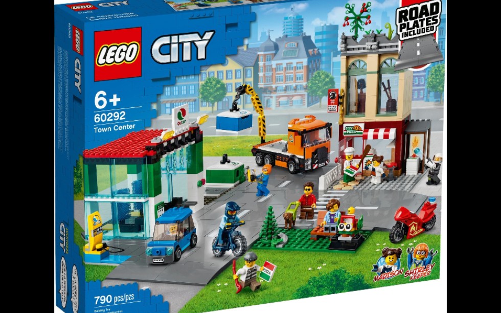 乐高城市60292城市中心速组评测