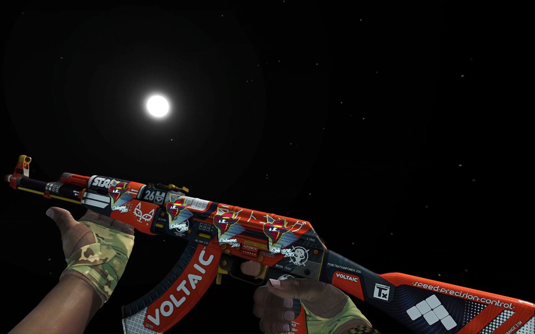 【csgo饰品】血腥运动ak--四联15闪亮牛仔