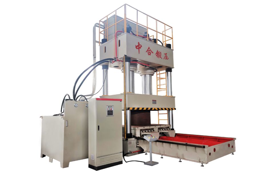 波纹管板压制成型液压机山东中合锻压出品