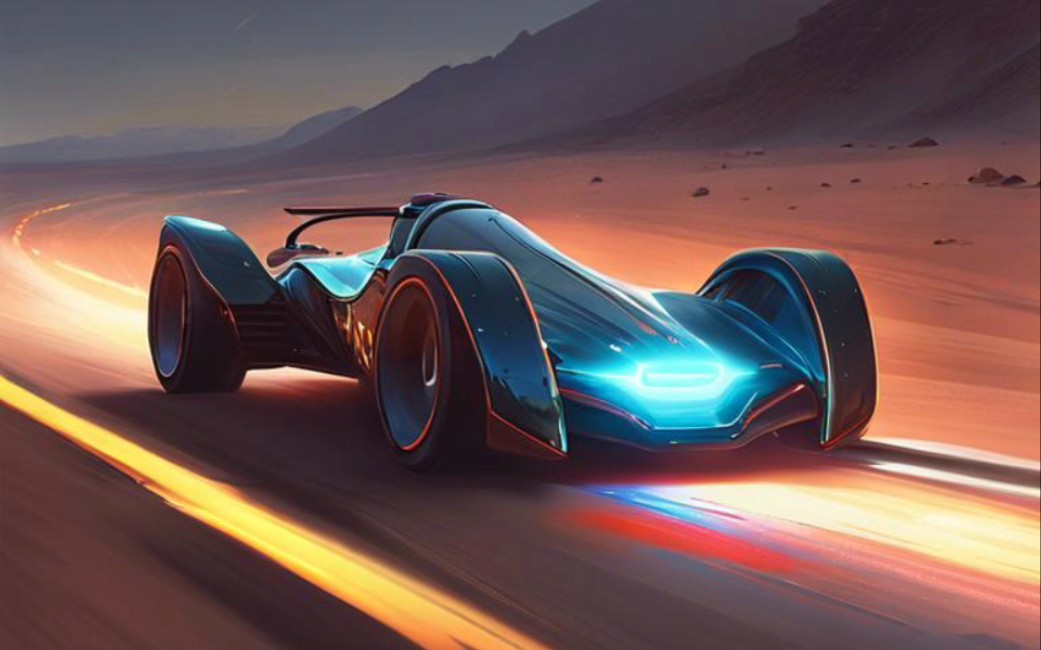 ai绘画概念赛车