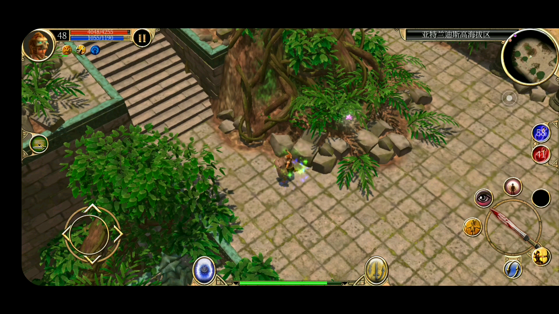 手游泰坦之旅萌新烂手机开荒亚特兰蒂斯——03