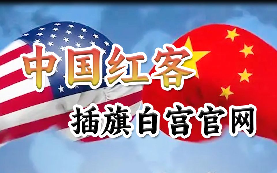 为报南海撞击之仇,将五星红旗插上白宫官网,中国红客,一战封神!