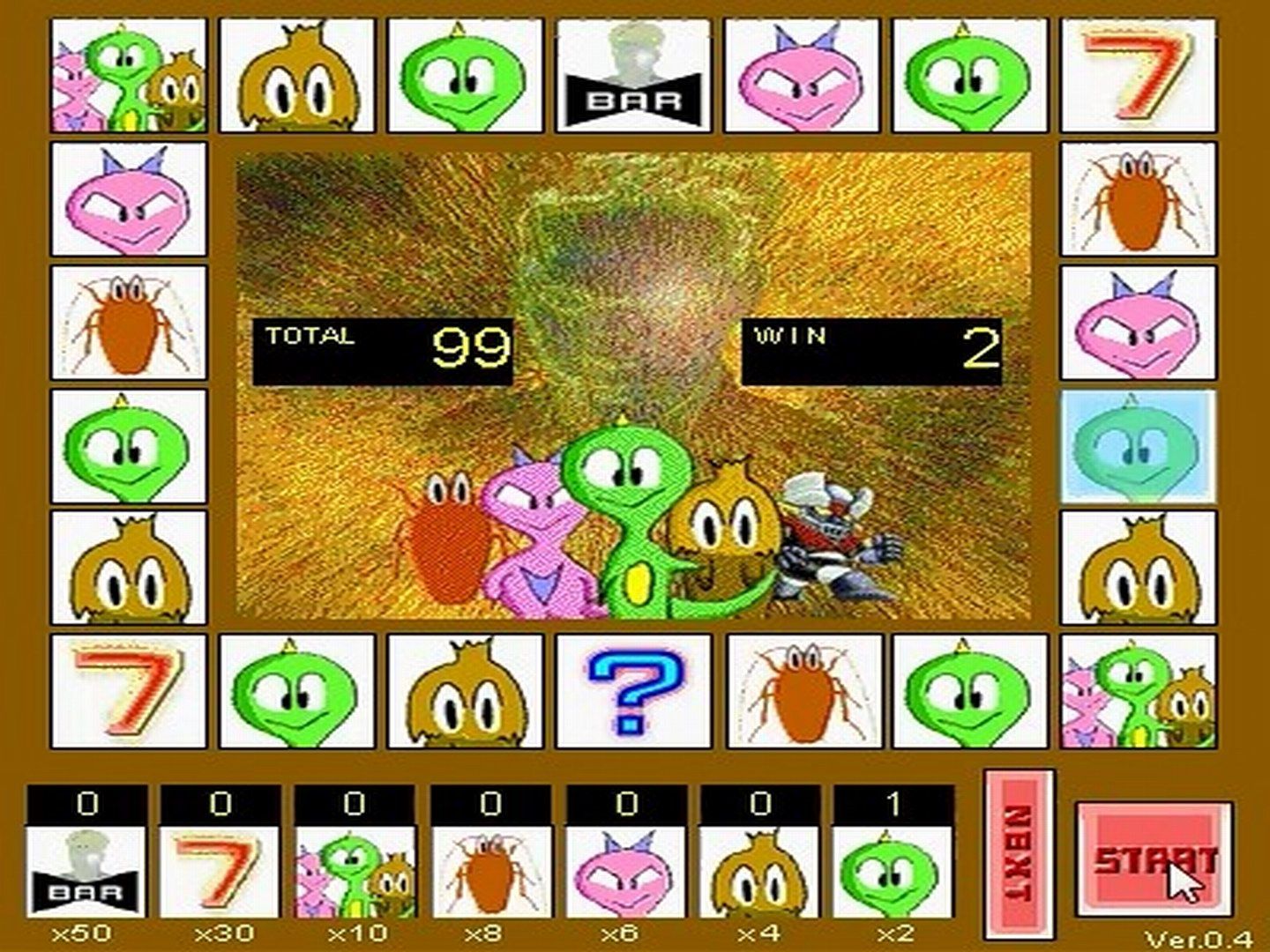 bar老虎机投币博彩小游戏电脑单机经典怀旧休闲娱乐轻松解压居家旅行