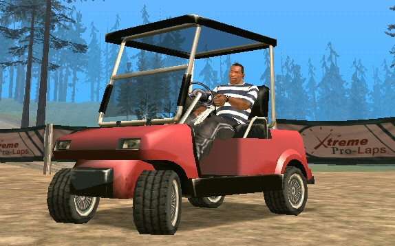 gtasa千年山下山caddy高尔夫球车210