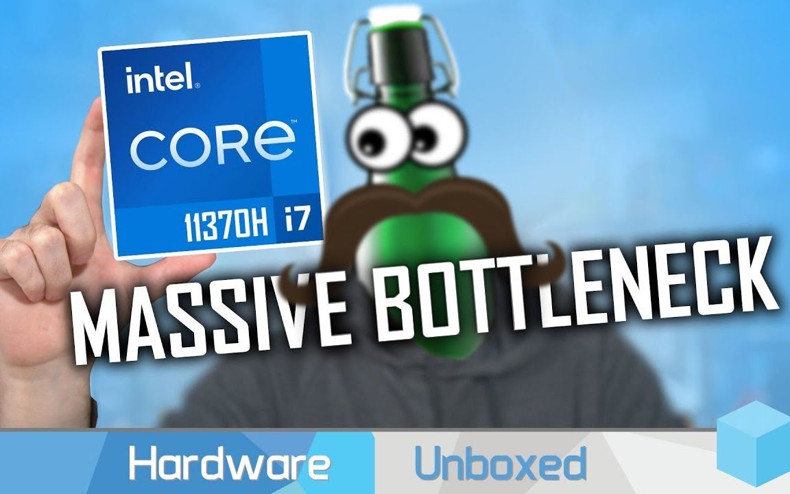 【hardware unboxed】不够:intel core i7-11370h评测, 2021年4核是不