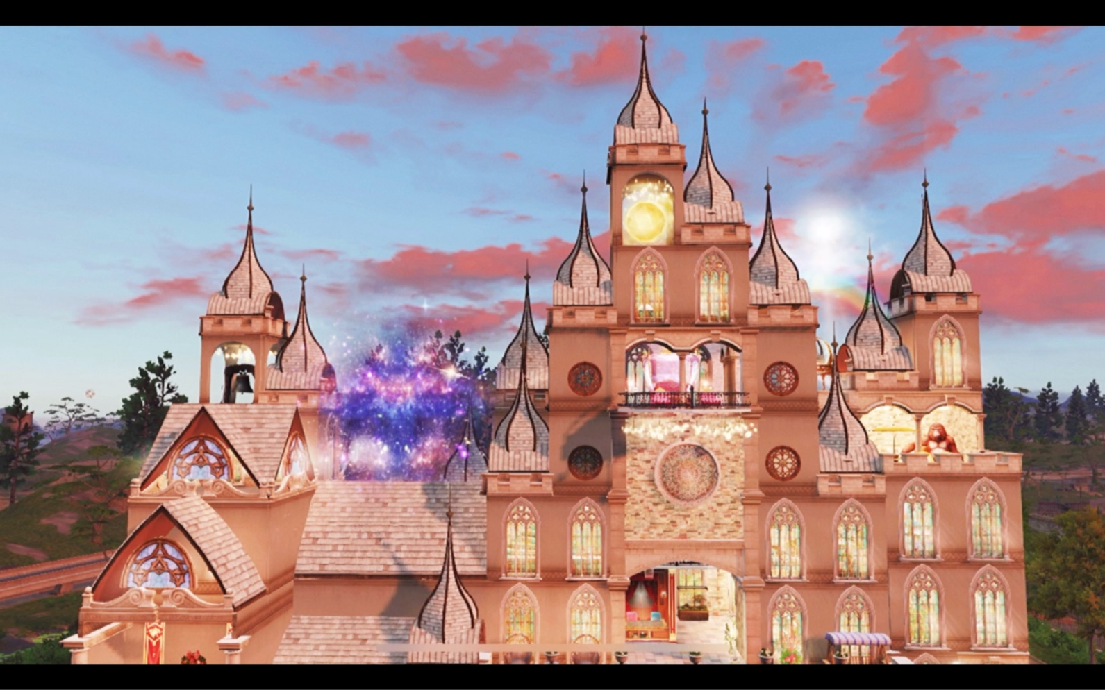 明日之后建筑|dracula 德古拉伯爵|吸血鬼城堡|双人罗马唯美风城堡