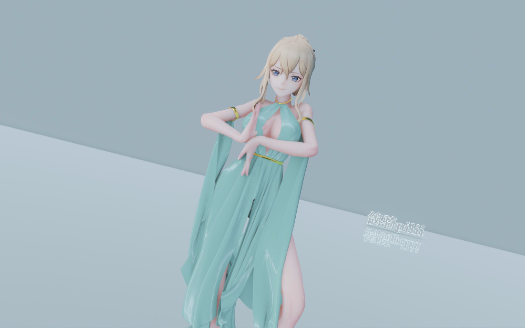 [图]【布料/琴】团里经费有点不够，所以…【原神MMD】