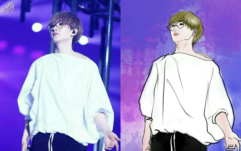 【板绘】super junior李赫宰银赫