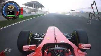 Video herunterladen: F1 2011年 印度站 阿隆索 排位Q3车载