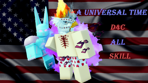 ROBLOX A Universal Time(AUT)D4C LOVE TRAIN介绍_哔哩哔哩bilibili