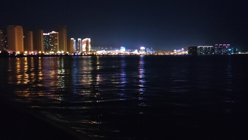 海上夜景