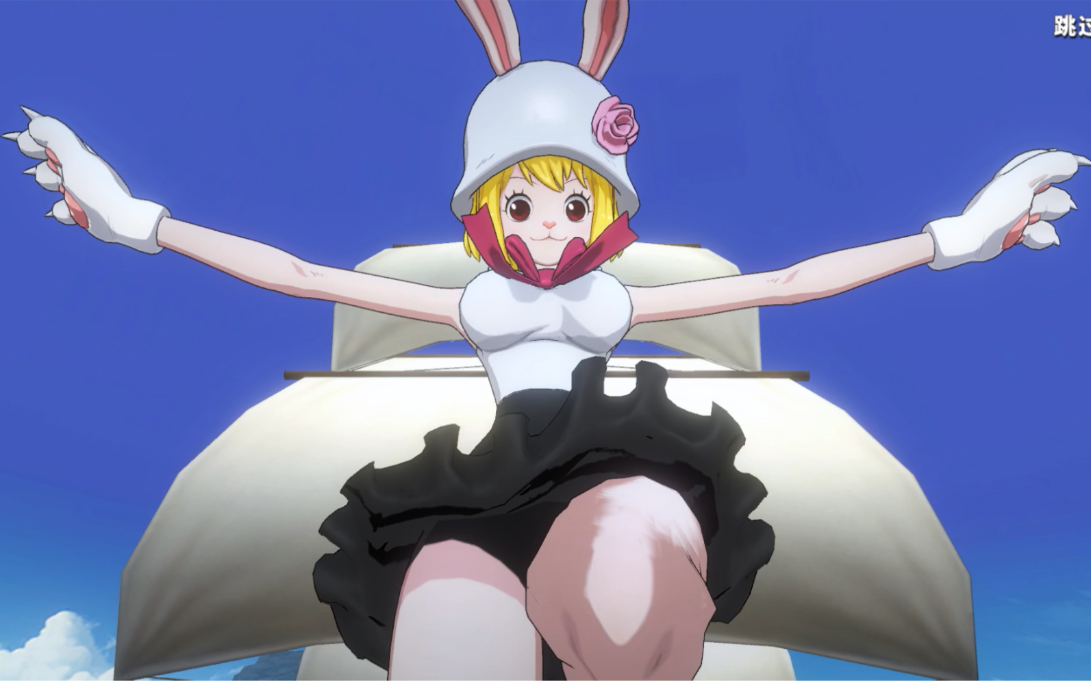 可爱的兔子加洛特