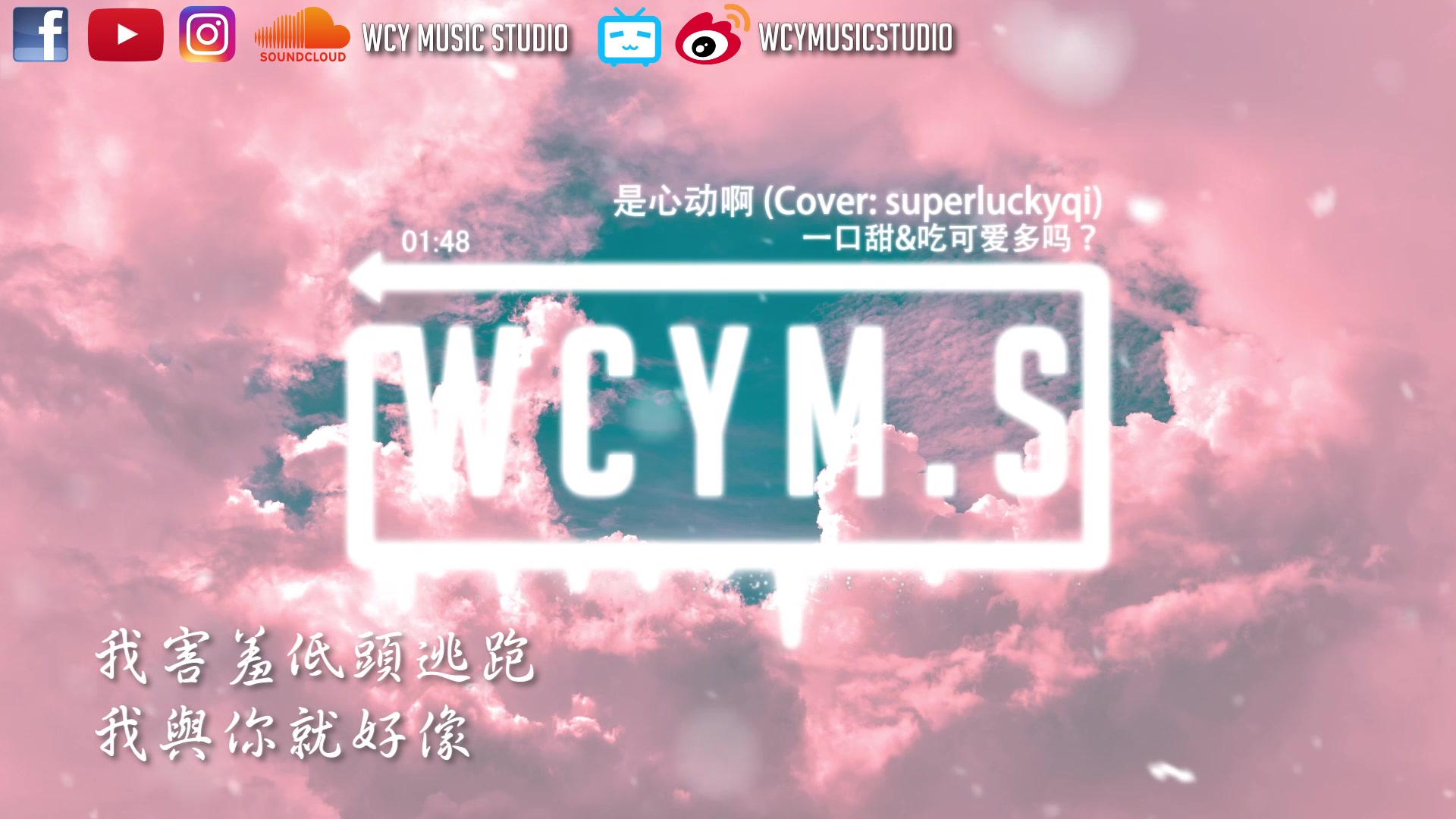 一口甜&吃可爱多吗?  是心动啊 (Cover: superluckyqi)【动态歌词/Lyrics Video】哔哩哔哩bilibili