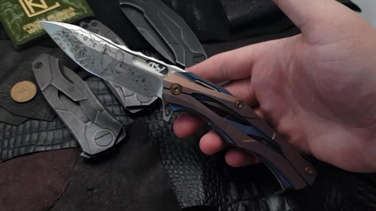 定制版decepticon1霸天虎 战术快开折刀