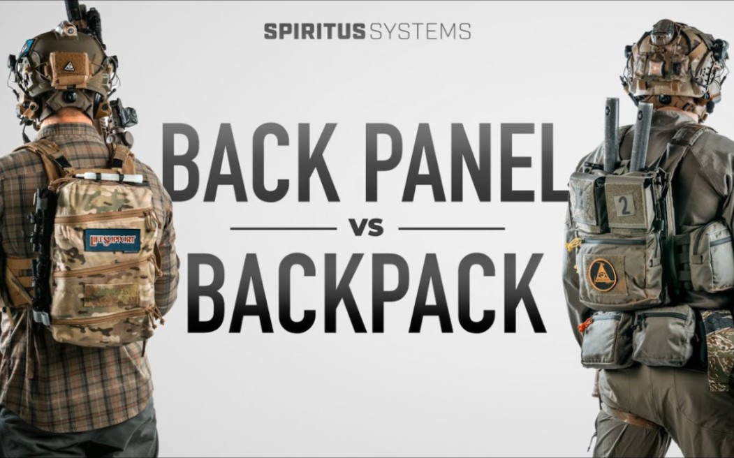 【SPIRITUS SYSTEMS】Tactical Back Panels VS Backpacks哔哩哔哩bilibili