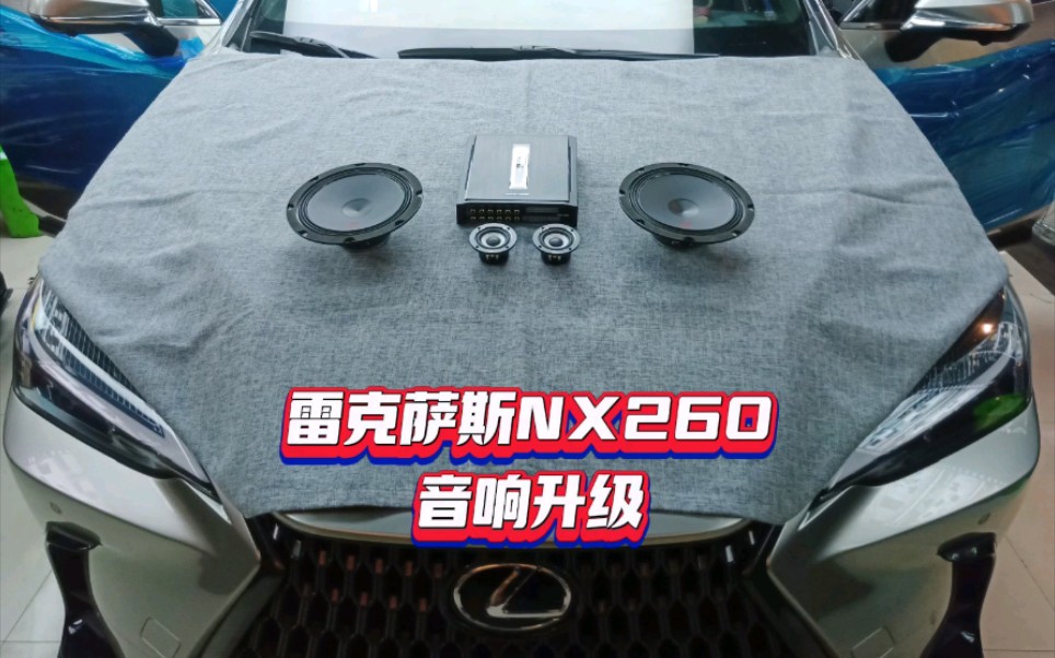 雷克萨斯nx260汽车音响改装埃曼德高8寸中低音 2.
