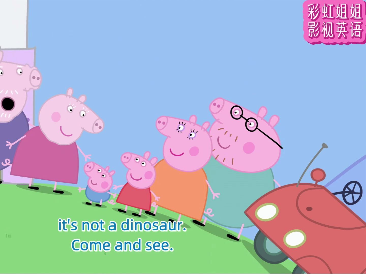 peppa pig s01e04小猪佩奇第一季第4集polly parrot
