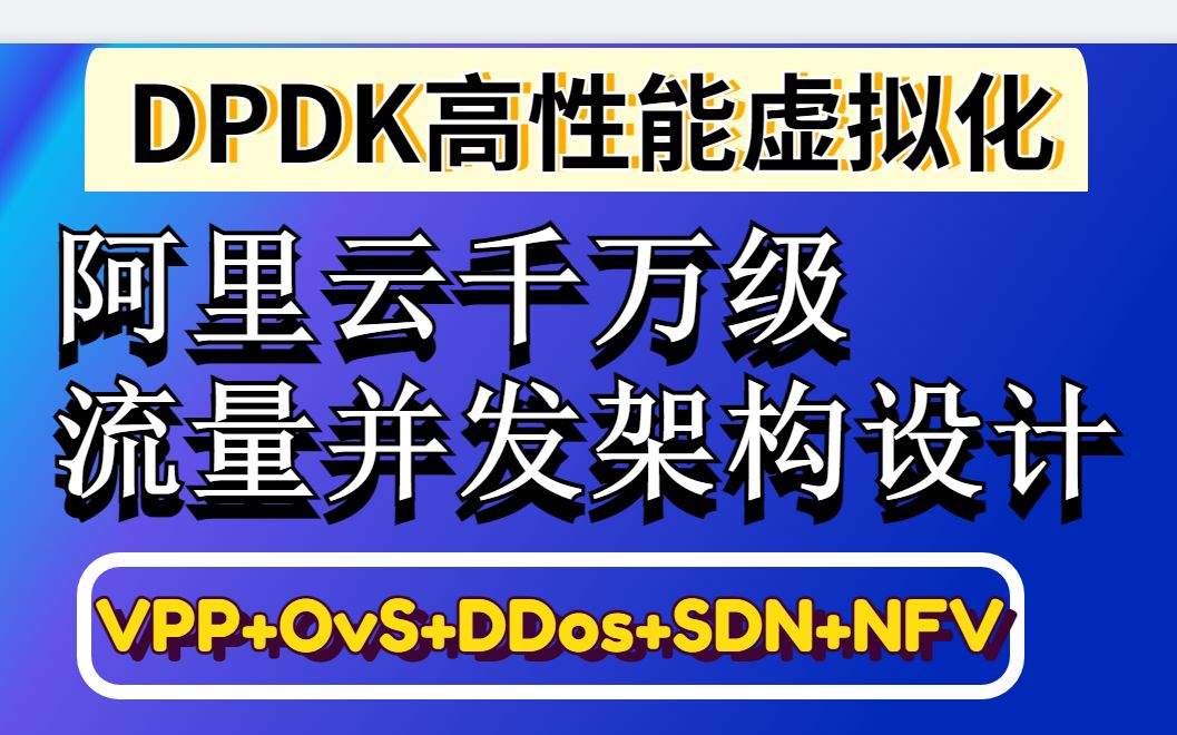 【阿里云】千万级规模的高性能、高并发的网络架构哔哩哔哩bilibili